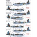 Décal de Havilland Mosquito T Mk.III, B Mk.IV, FB Mk.VI, B Mk.XX (13) Mosquito T.Mk.III TV970 FK-V20 Esc RA Wittering 1946 - T.3