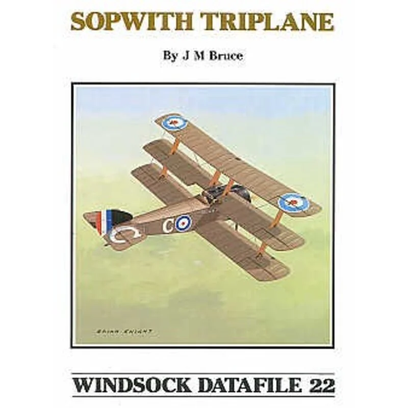 Livre Sopwith Triplane Ltd ré-impression (Windsock Datafiles)