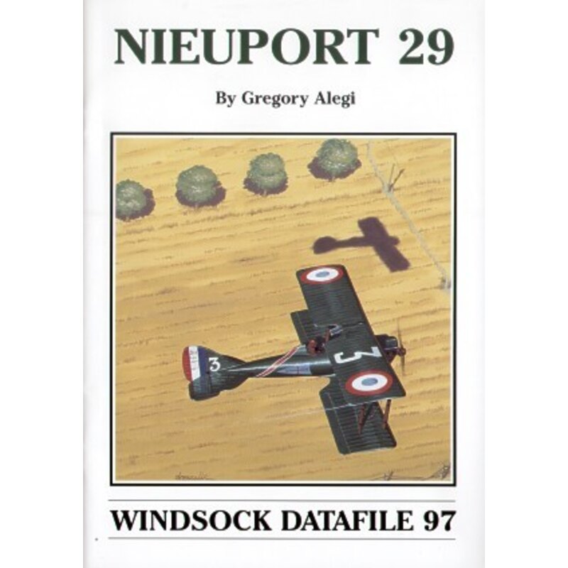 Livre Nieuport 29 (Windsock Datafiles)