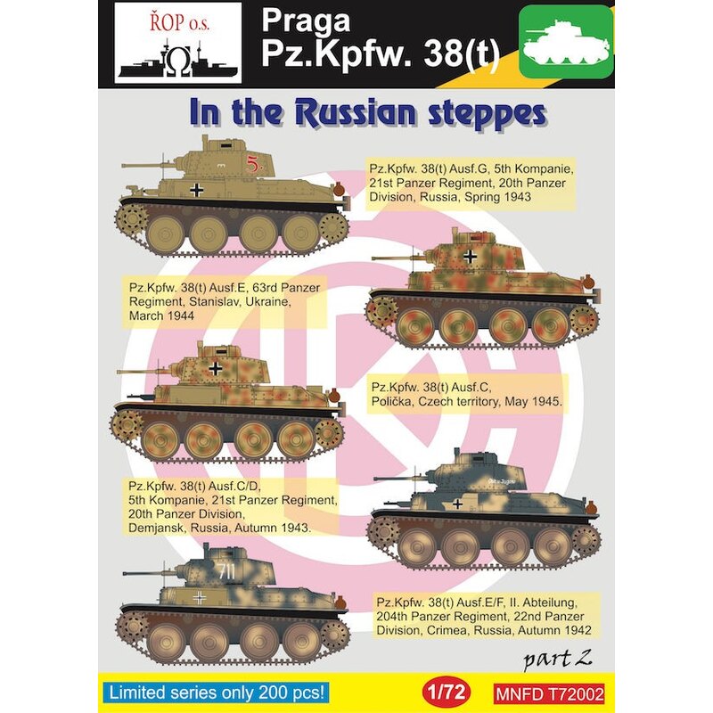 Praga Pz.Kpfw. 38 (t) - Dans la steppe russe Partie 2