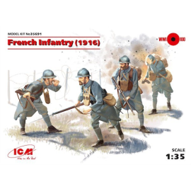 Italeri 35061 - Figurines Ligne d'infanterie française (1870-1871)