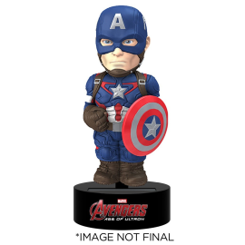 Figurines Pop Avengers L`Ère d`Ultron Body Knocker Bobble Figure Captain America 15 cm