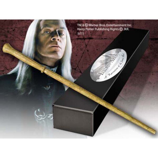 NOBLE COLLECTION - Harry Potter - Baguette et bâton Lucius Malfoy - NN7639  EUR 128,09 - PicClick FR