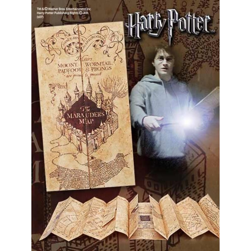 Carte du Maraudeur - Noble Collection - Harry Potter