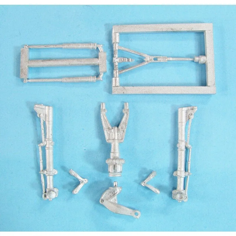 Super Etendard Landing Gear (conçu pour être utilisé avec les kits de modèle Kitty Hawk)