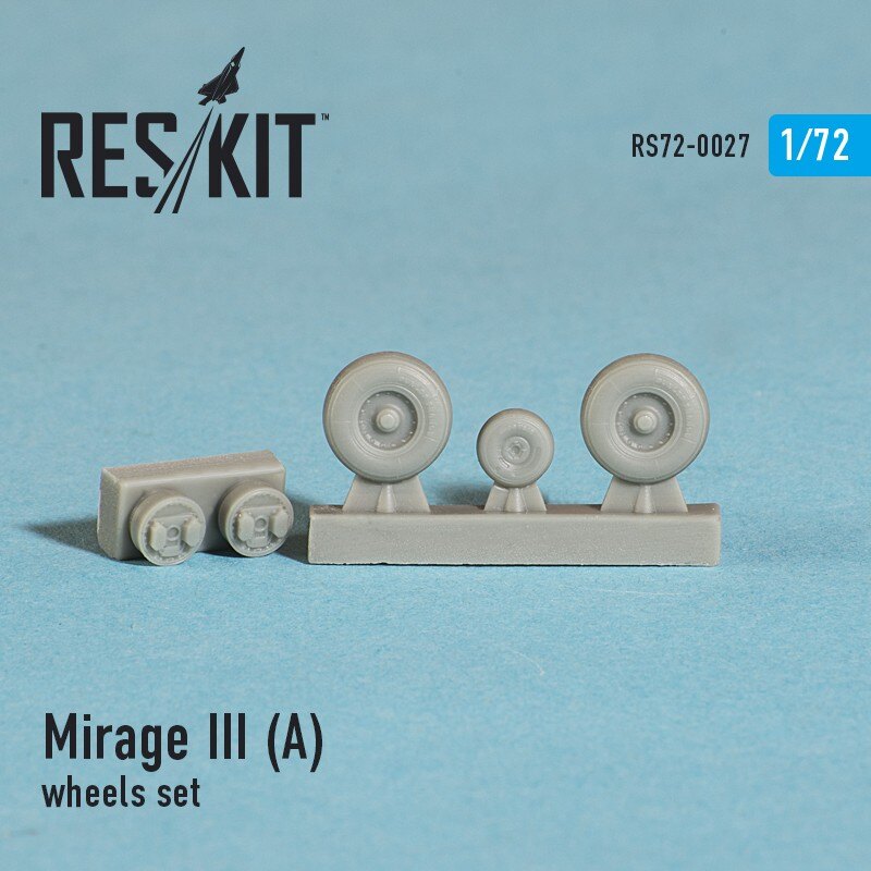 roues Dassault Mirage IIIA set (conçu pour utiliser avec des kits Heller)