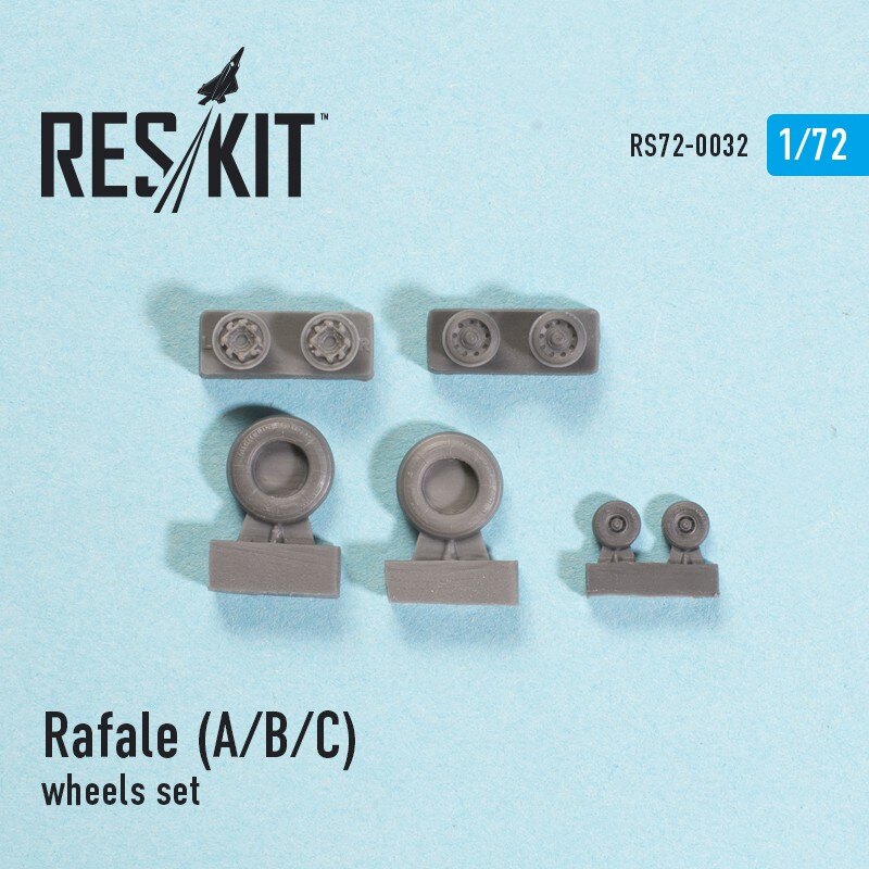 roues Dassault Rafale A / B / C set (conçu pour utiliser avec des kits Hobby Boss et Italeri)