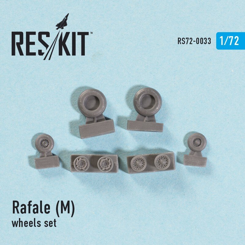 roues Dassault Rafale M set (conçus pour utiliser avec des kits Hobby Boss, Italeri et Revell)