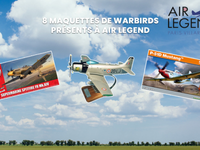 Air Legend : 8 maquettes d'avions présents à l'événement 2023